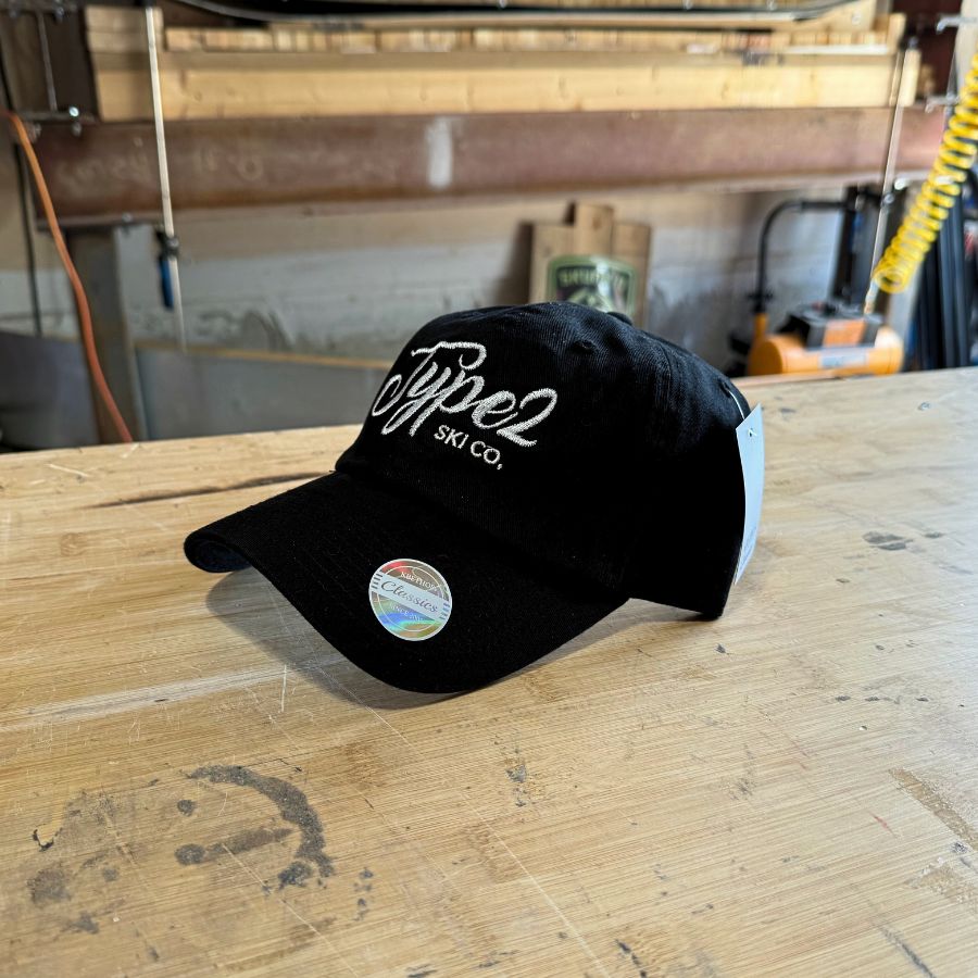 Type2 Dad Hat - Black