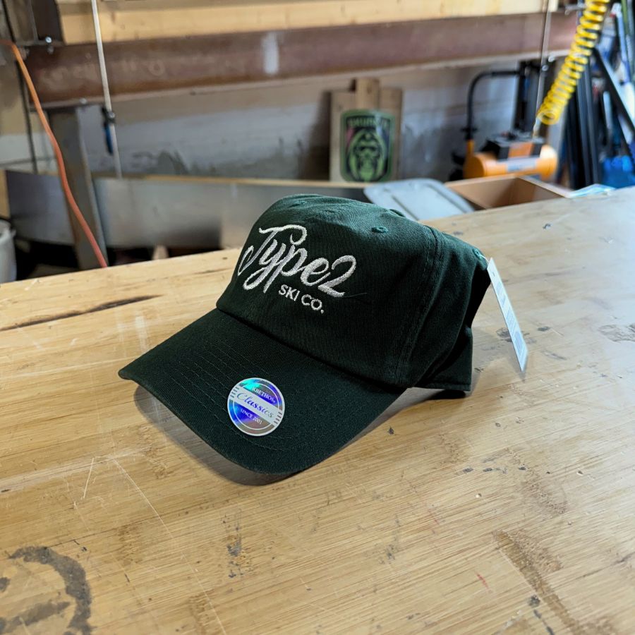 Type2 Dad Hat - Forest Green