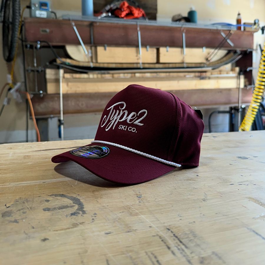 Type2 Rope Hat - Burgundy